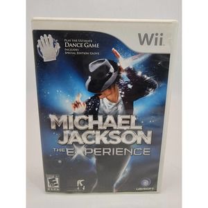 Ubisoft Michael Jackson: The Experience for Wii - White/Blue Case